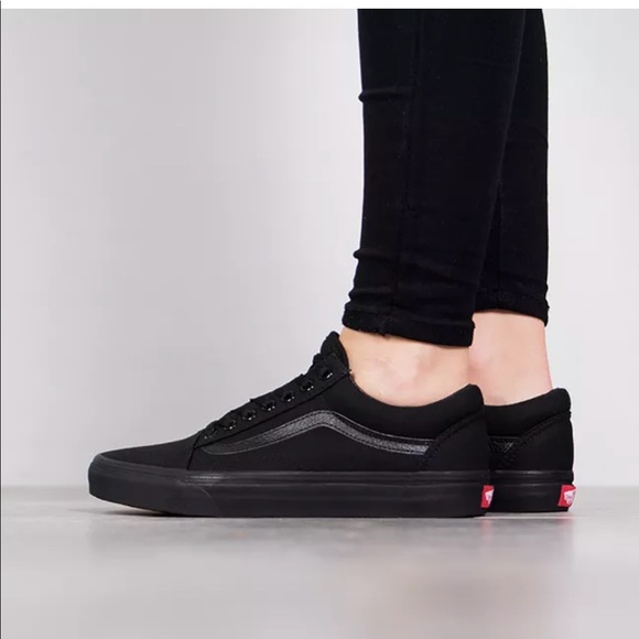 vans old skool all black vans old skool all black
